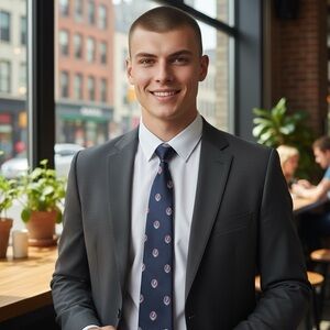 GD Merchandising Grateful Dead Steal Your Face vintage  3” Navy Polyester Tie